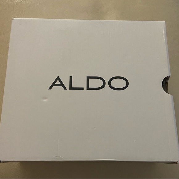 ALDO Strappy Rose Gold/Pink Sparkle heels Size 11 - Picture 2 of 5